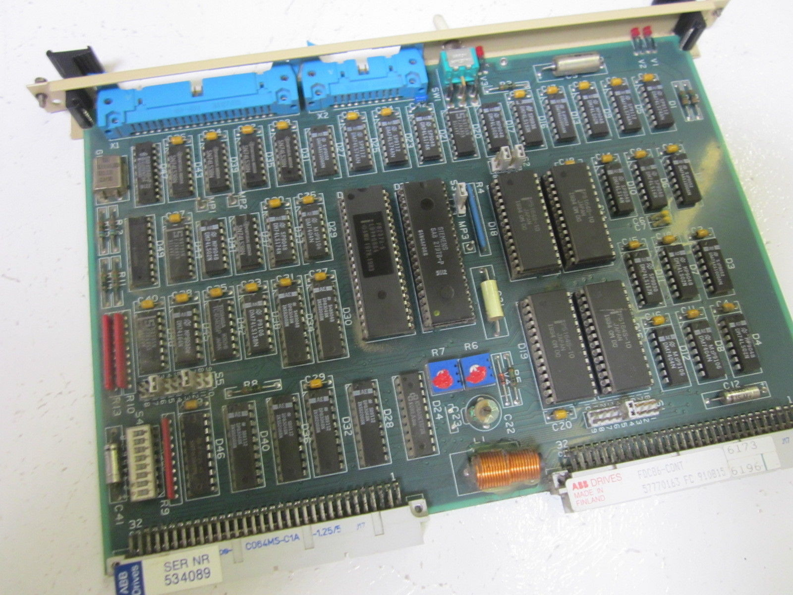 ABB FDC86-CONT PC DISK CONTROLLER  UNMP