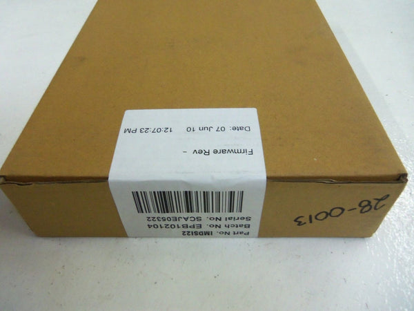 ABB IMDSI22 INPUT MODULE SEAL DATE 6-07-10 SEALED
