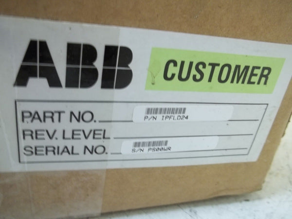 ABB IPFLD24 I90 POWER SYSTEM MODULE 120V UNMP