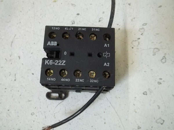 ABB K6-22Z MINI CONTROL RELAY UNMP