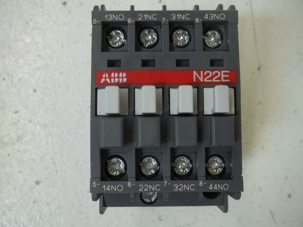 ABB N22E 1SBH141001R8422 CONTACTOR RELAY 110-120V  NSMP