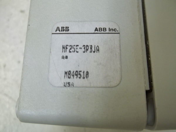 ABB NF25E-3PBJA SELECTOR SWITCH UNMP