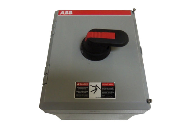 ABB NF30P-3PB6B ENCLOSED DISCONNECT SWITCH NSNP
