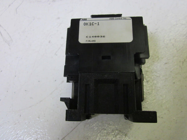ABB OK1C-1 CONTACTOR 110/120V UNMP