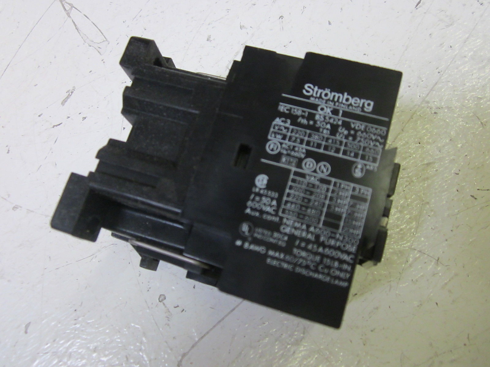 ABB OK1C-1 CONTACTOR 110/120V UNMP