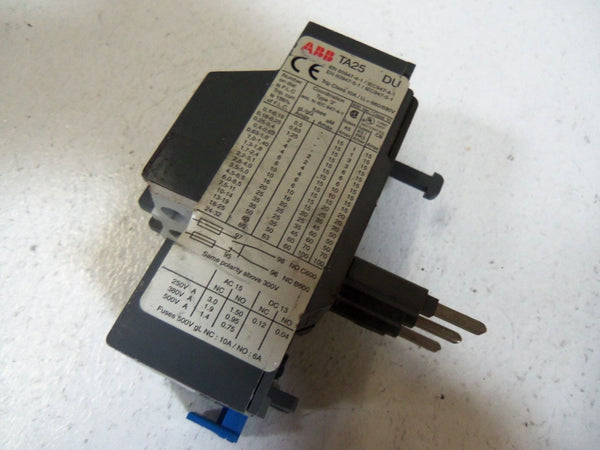 ABB OVERLOAD RELAY TA25-DU 0,25-0,4 UNMP