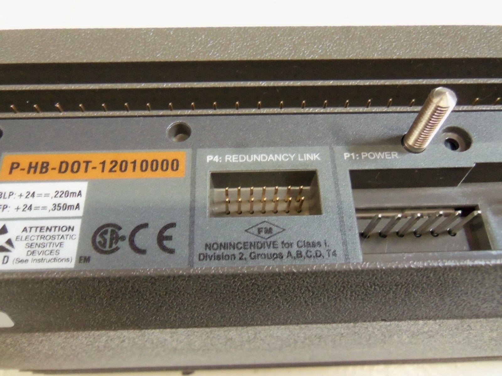 ABB P-HB-DOT-120-10000 RELAY OUTPUT MODULE UNMP