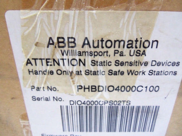 ABB PHBDIO4000C100 DIGITAL INPUT NSMP