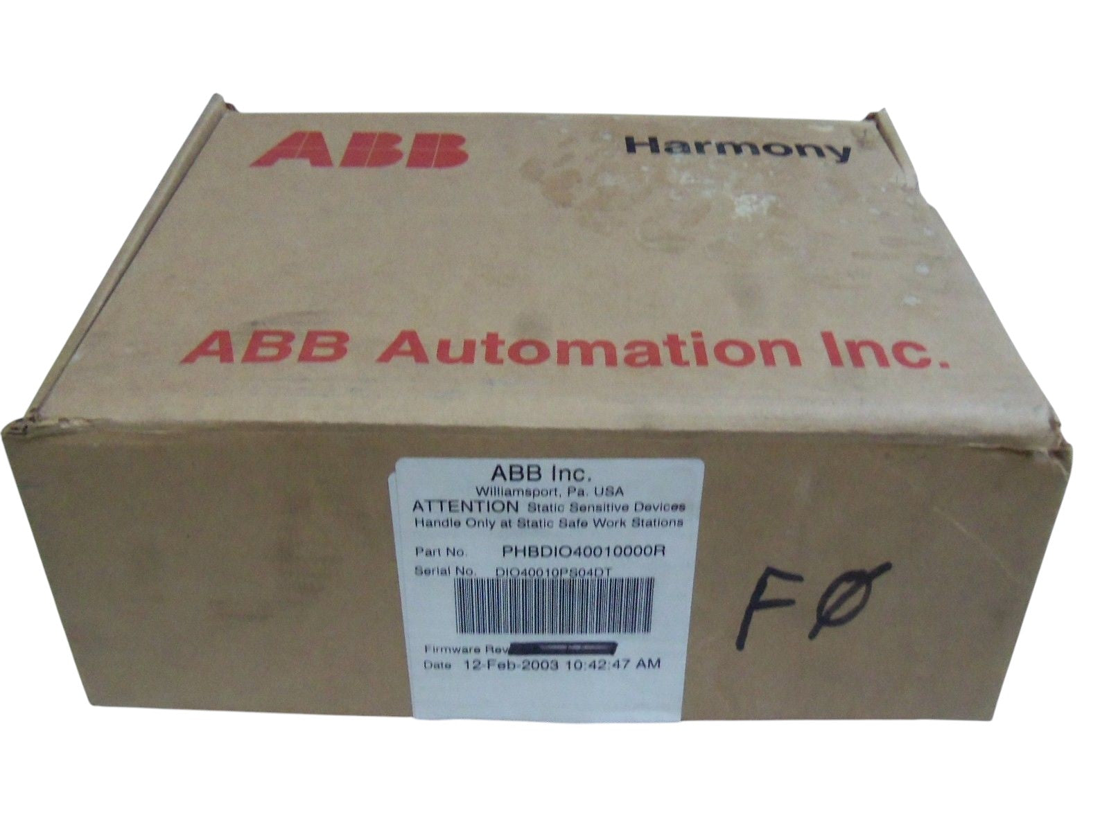 ABB PHBDIO40010000 DIGITAL I/O BLOCK UNMP