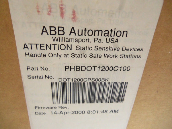 ABB PHBDOT1200C100 DIGITAL OUTPUT NSMP