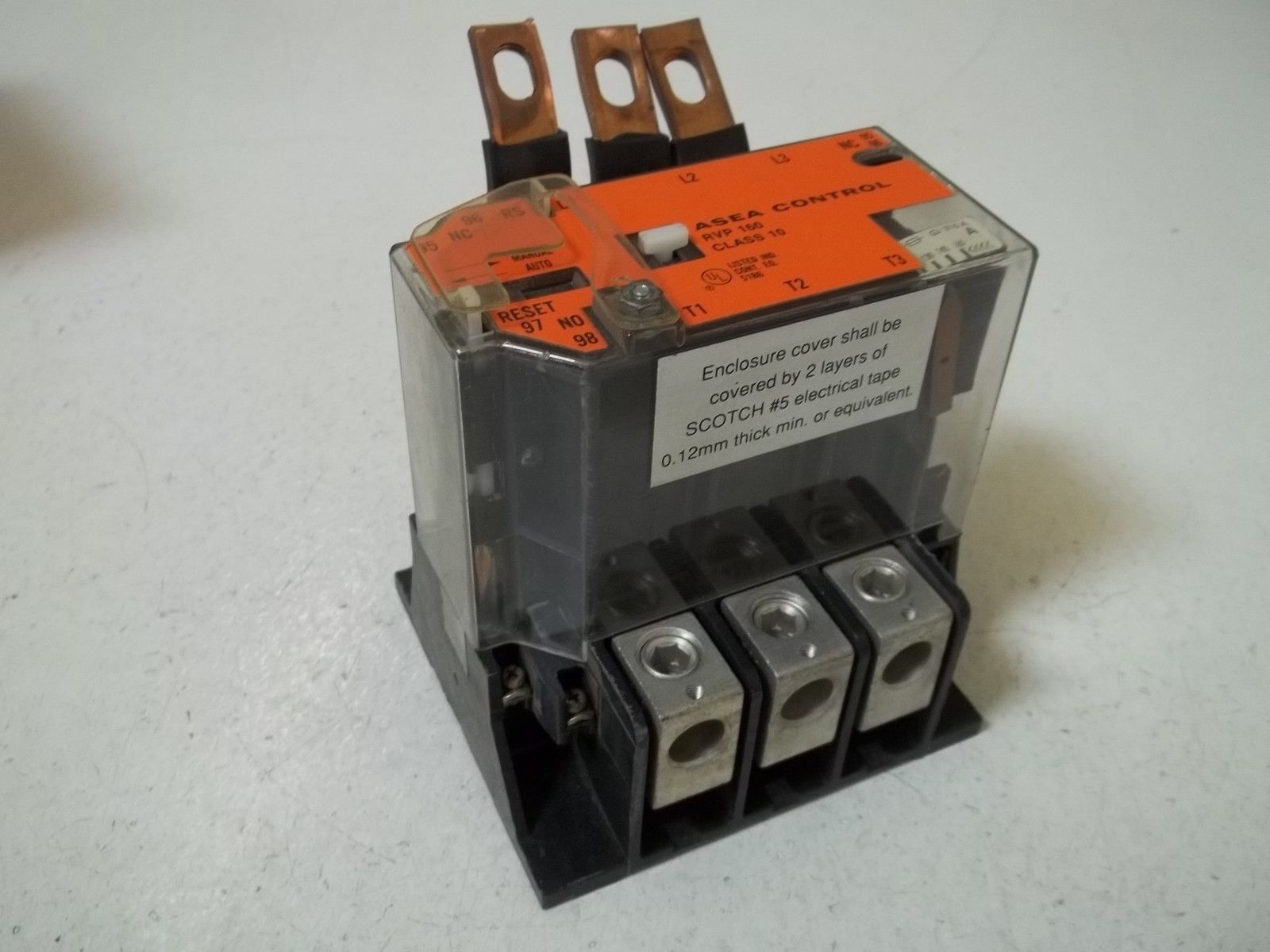 ABB RVP160K O/L RELAY, 115-160V NSMP