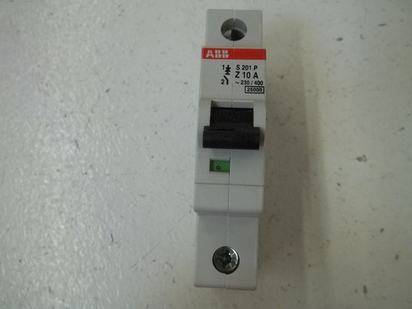 ABB S201P-Z10 CIRCUIT BREAKER 10A NSMP