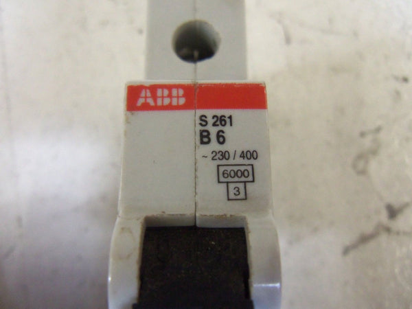 ABB S261-B6 CIRCUIT BREAKER 6A UNMP