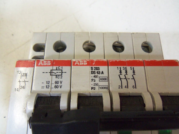 ABB S283-DS63 CIRCUIT BREAKER 63A UNMP