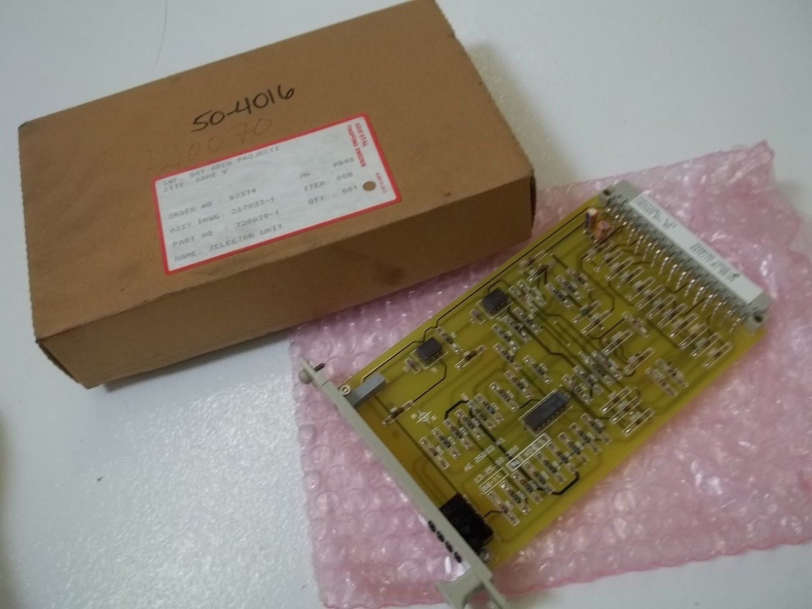 ABB STAL 720070-1 SELECTOR UNIT NSMP