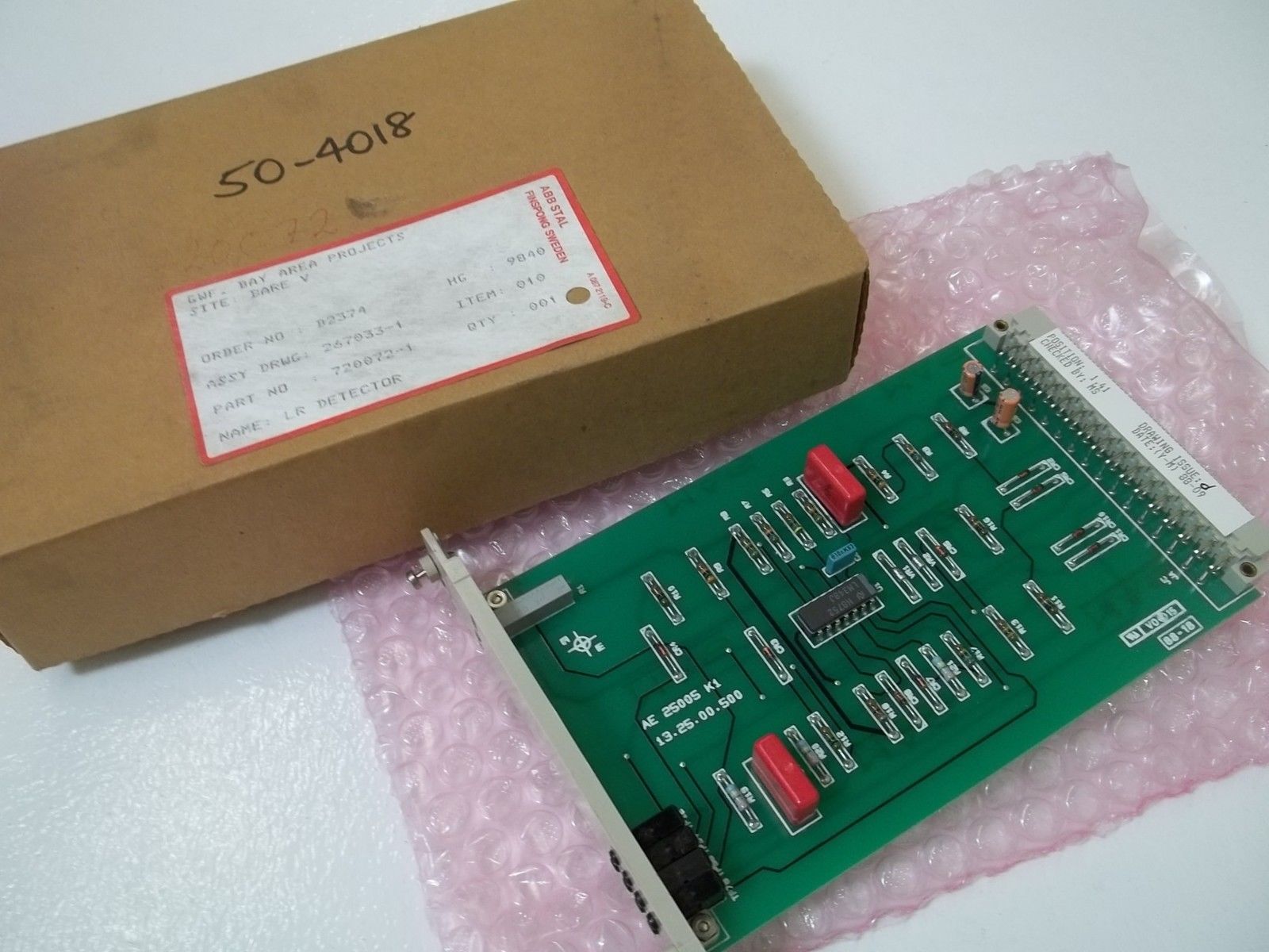 ABB STAL 720072-1 LR DETECTOR NSMP