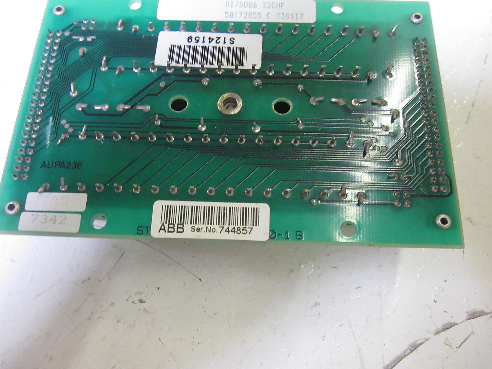 ABB TERMINAL BLOCK  58172855 TERMINAL BLOCK BOARD  UNMP