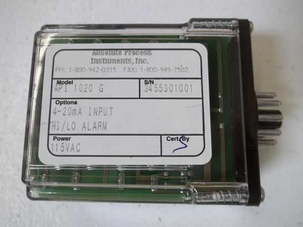 ABSOLUTE PROCESS API1020G RELAY NSMP