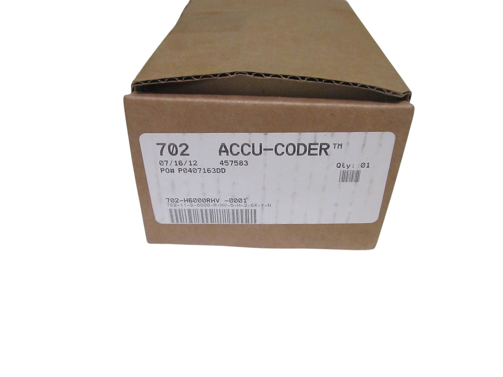 ACCU-CODER 702-H6000RHV-0001 NSMP