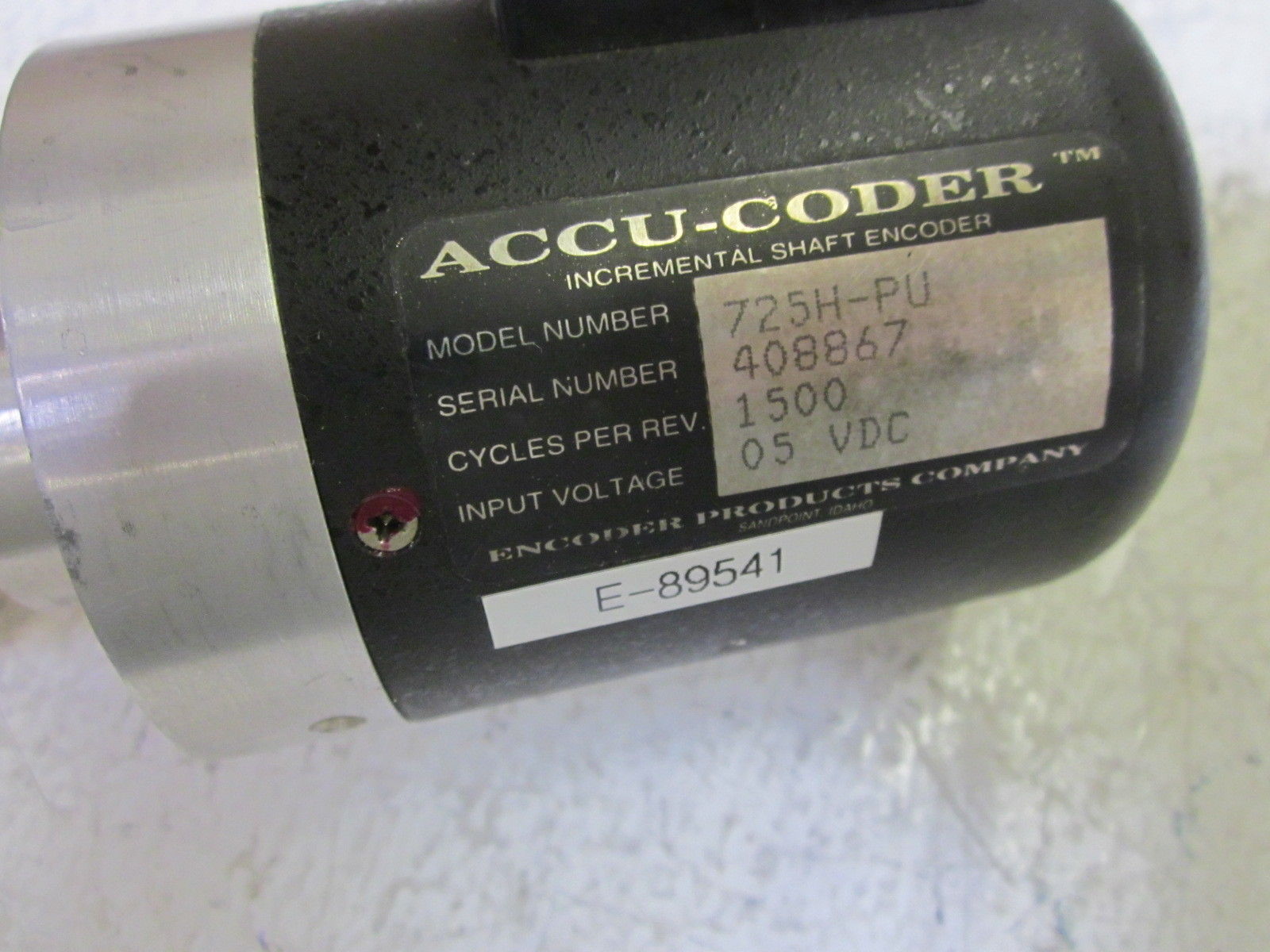 ACCU-CODER 725H-PU 05VDC ENCODER UNMP