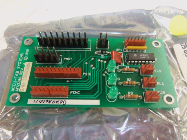 ACCU-FAB AFS5380 CIRCUIT BOARD  NSNP