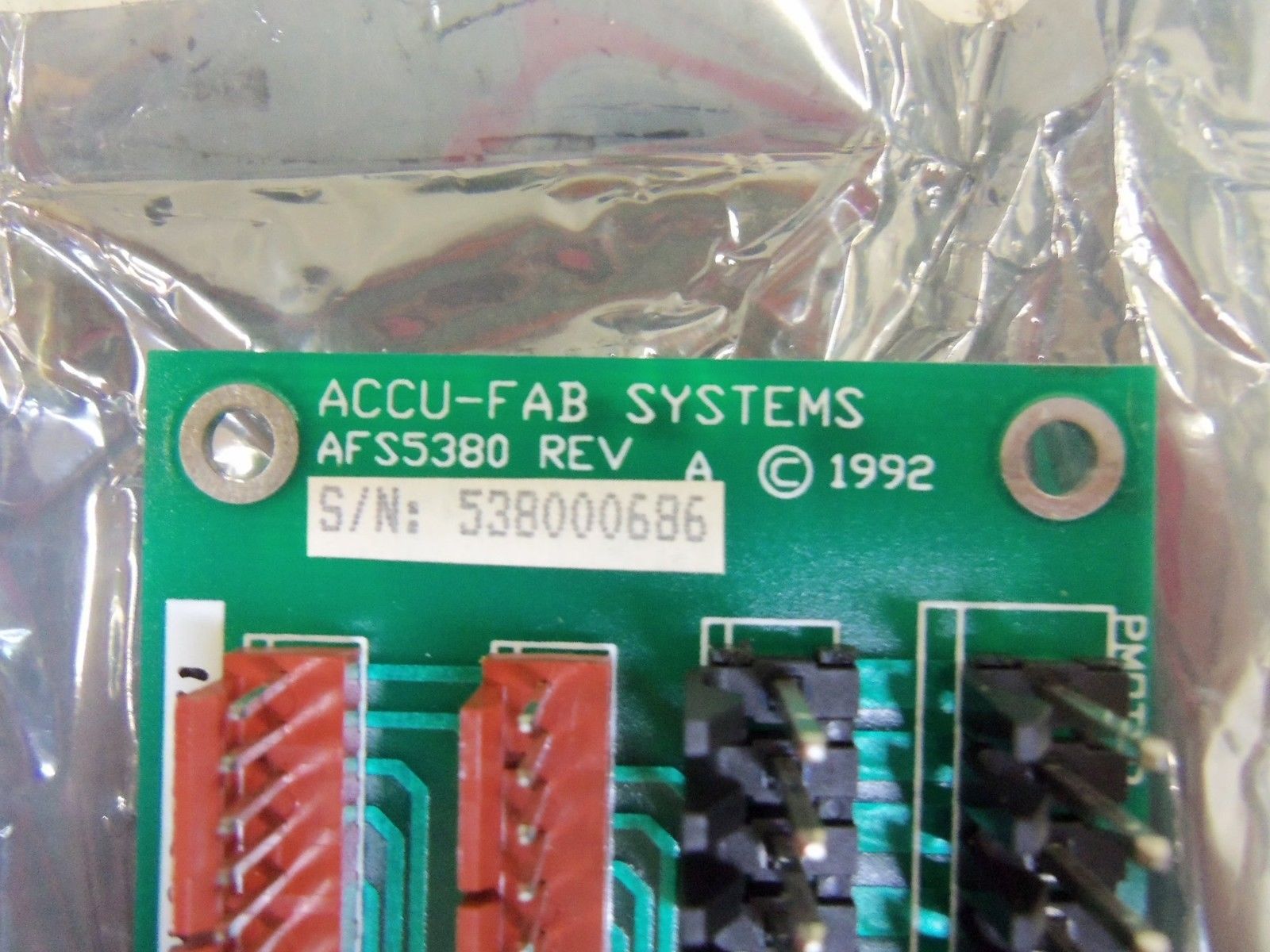 ACCU-FAB AFS5380 CIRCUIT BOARD  NSNP