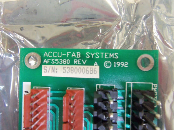 ACCU-FAB AFS5380 CIRCUIT BOARD  NSNP