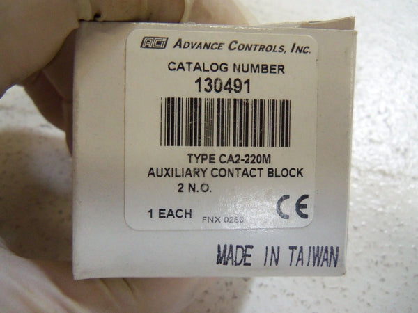 ACI AUXILIARY CONTACT BLOCK 130491 NSMP