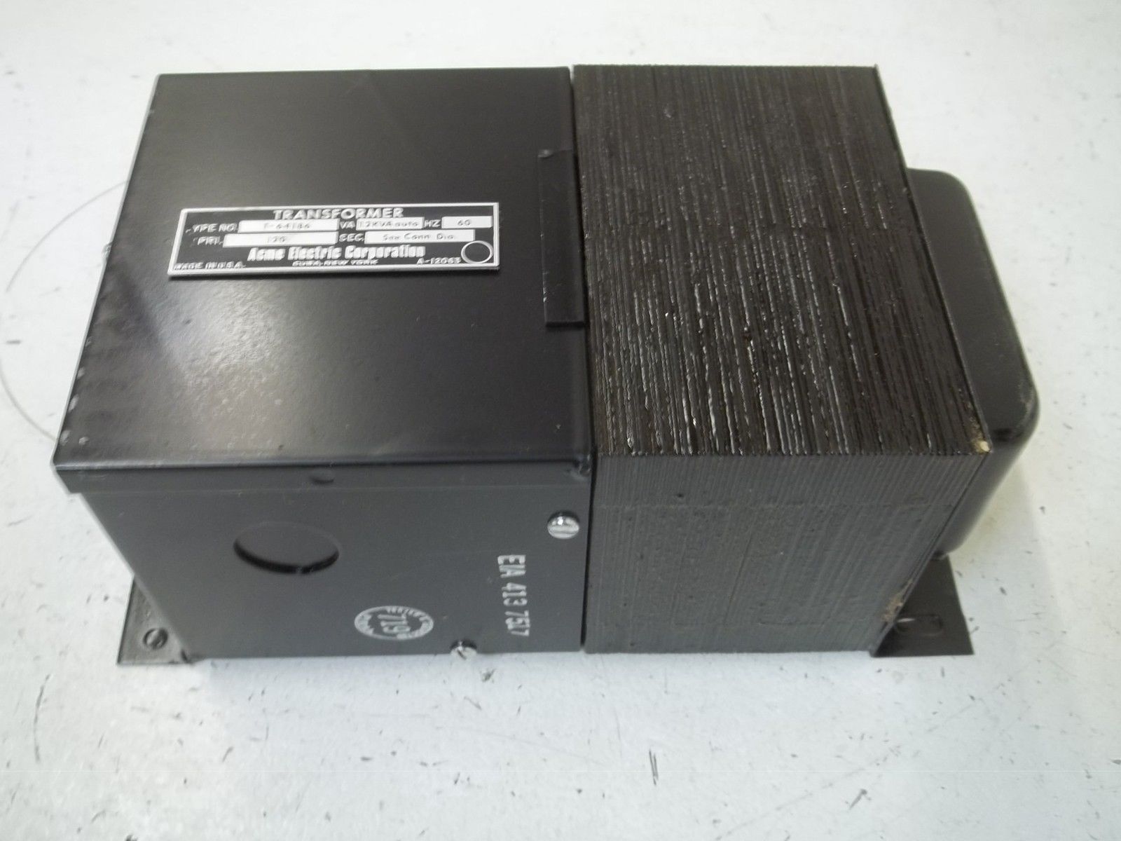 ACME ELECTRIC CORP. T-64186 TRANSFORMER NSMP