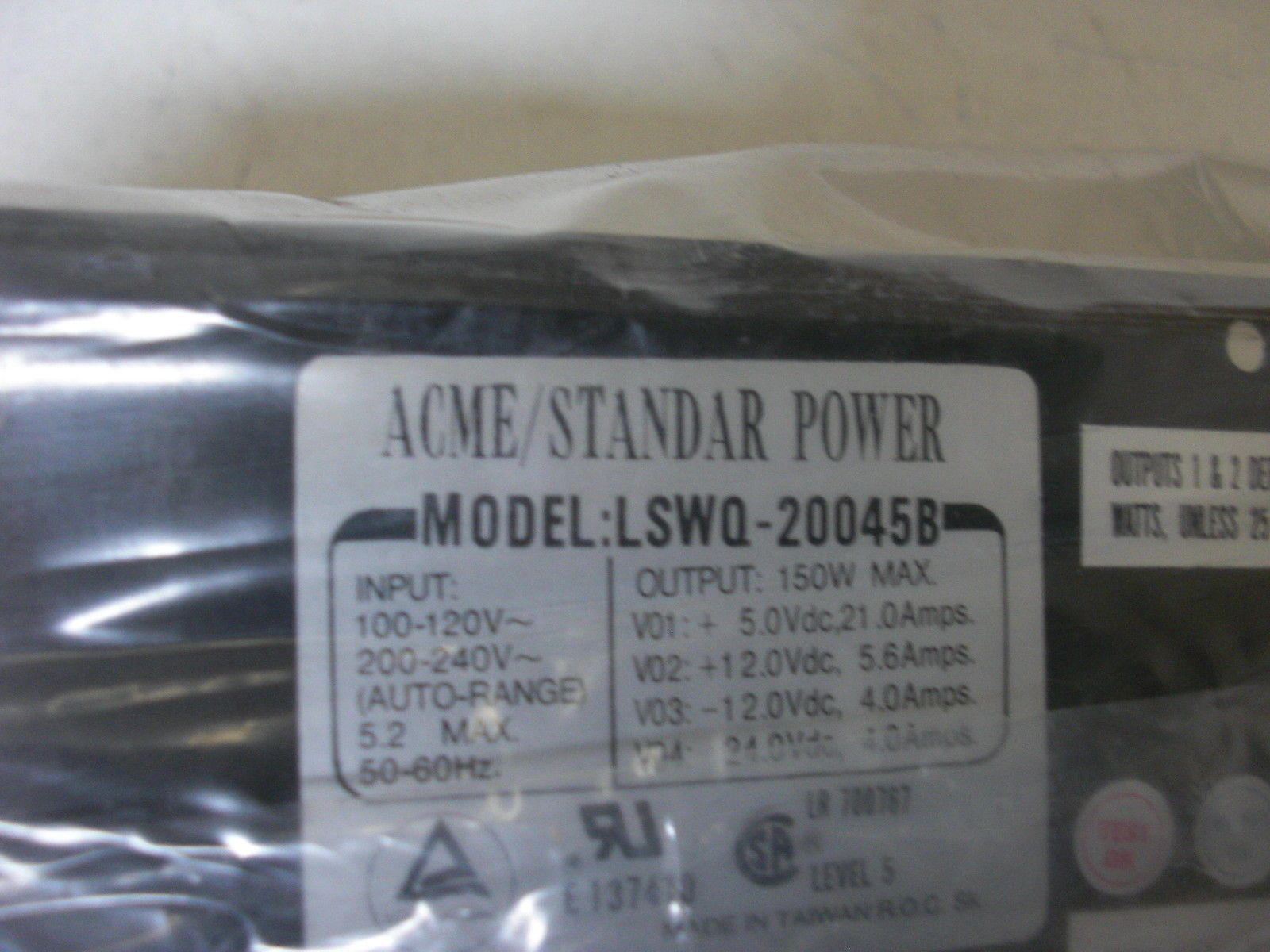 ACME LSWQ-20045B NSNP