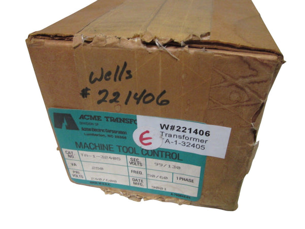 ACME TRANSFORMER TA-1-32405 600V TRANSFORMER NSMP