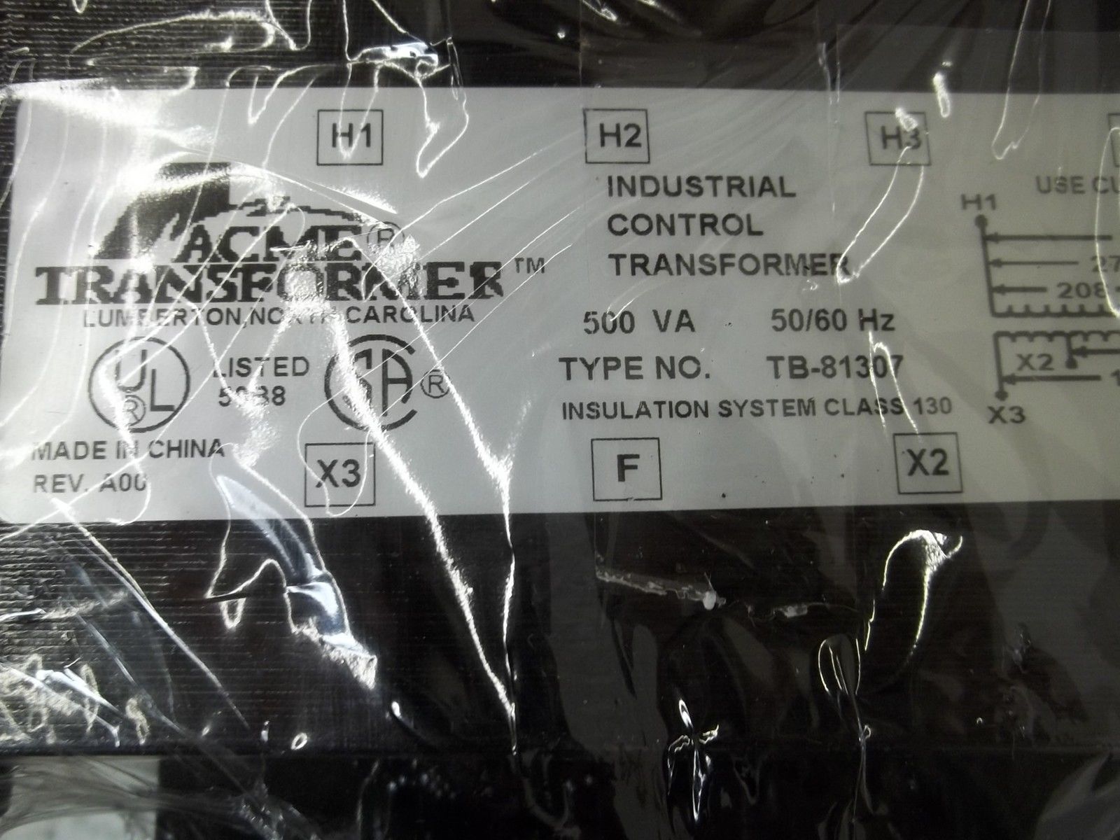 ACME TRANSFORMER TB-81307 NSMP