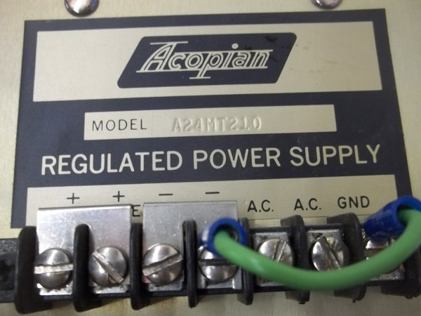 ACOPAIN A24MT210 REGULATED POWER SUPPLY UNMP