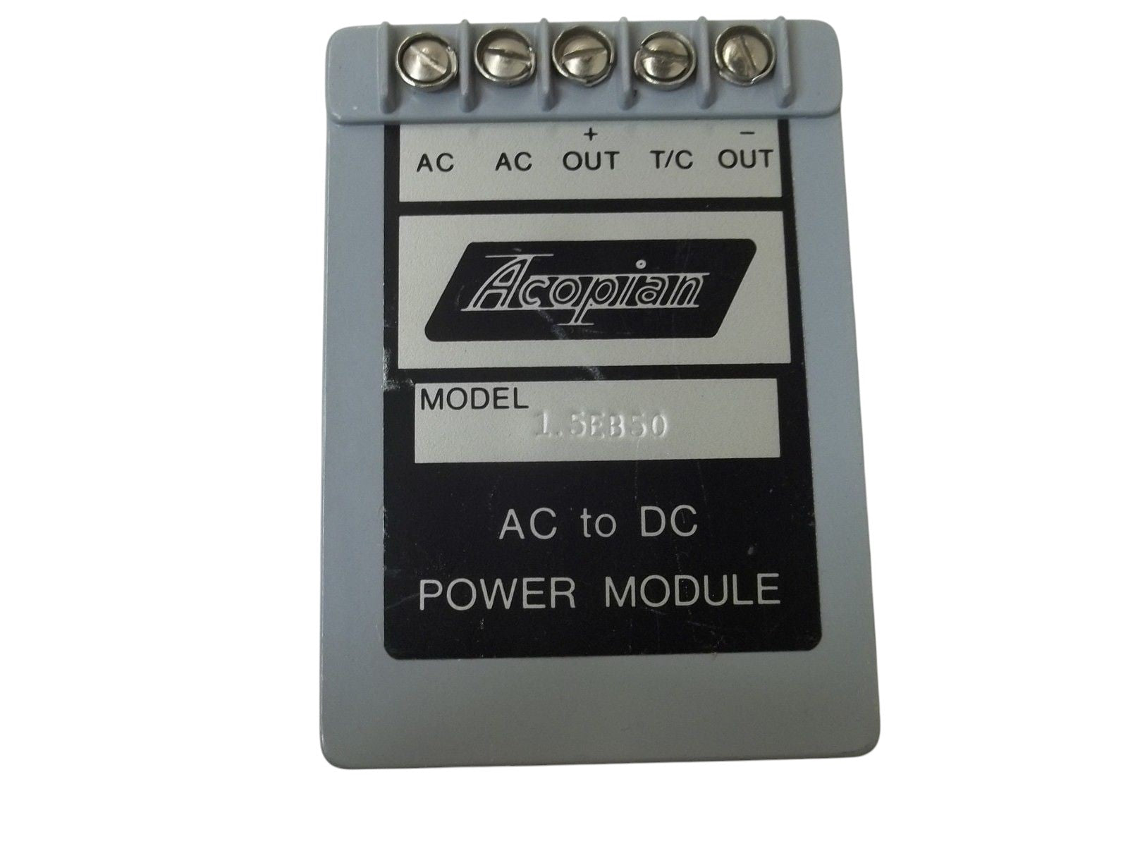 ACOPIAN 1.5EB50 AC TO DC POWER MODULE UNMP