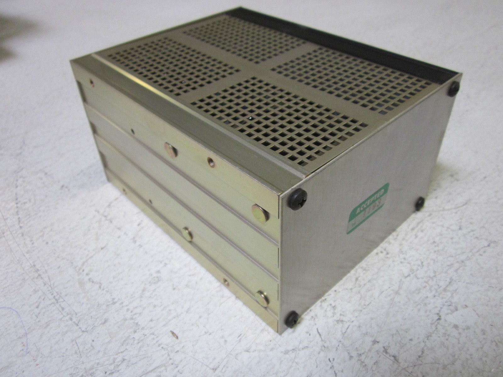 ACOPIAN B12G380 250V REGULATED POWER SUPPLY UNMP