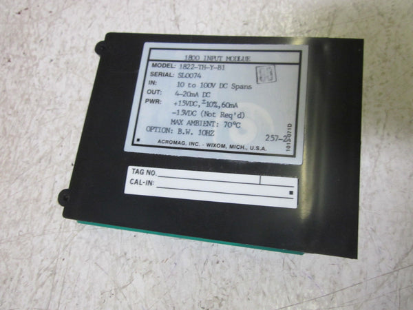 ACROMAG 1822-TH-Y-B1 SERIES 1800 INPUT MODULE NSMP