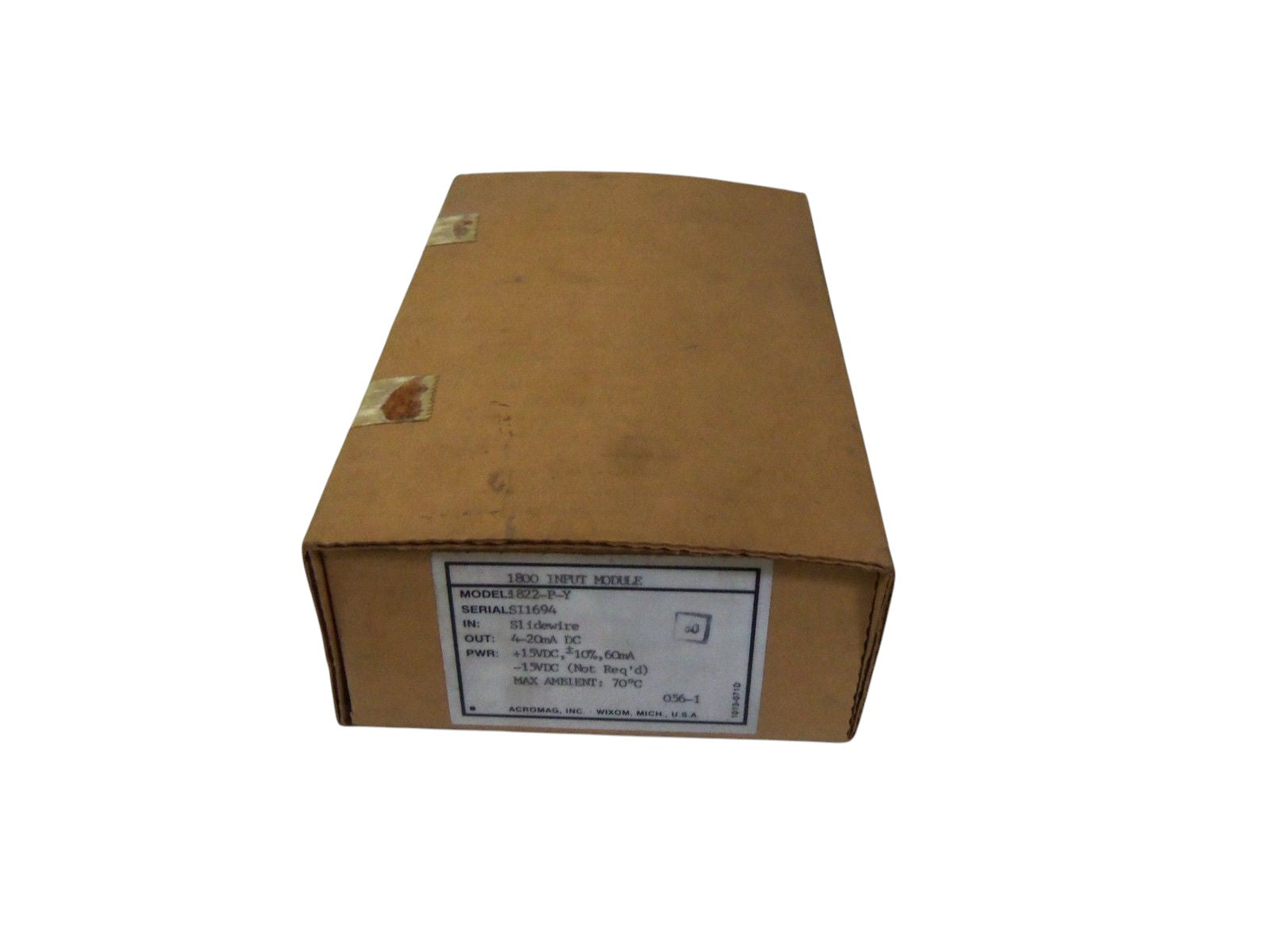 ACROMAG INPUT MODULE 1822-P-Y NSMP