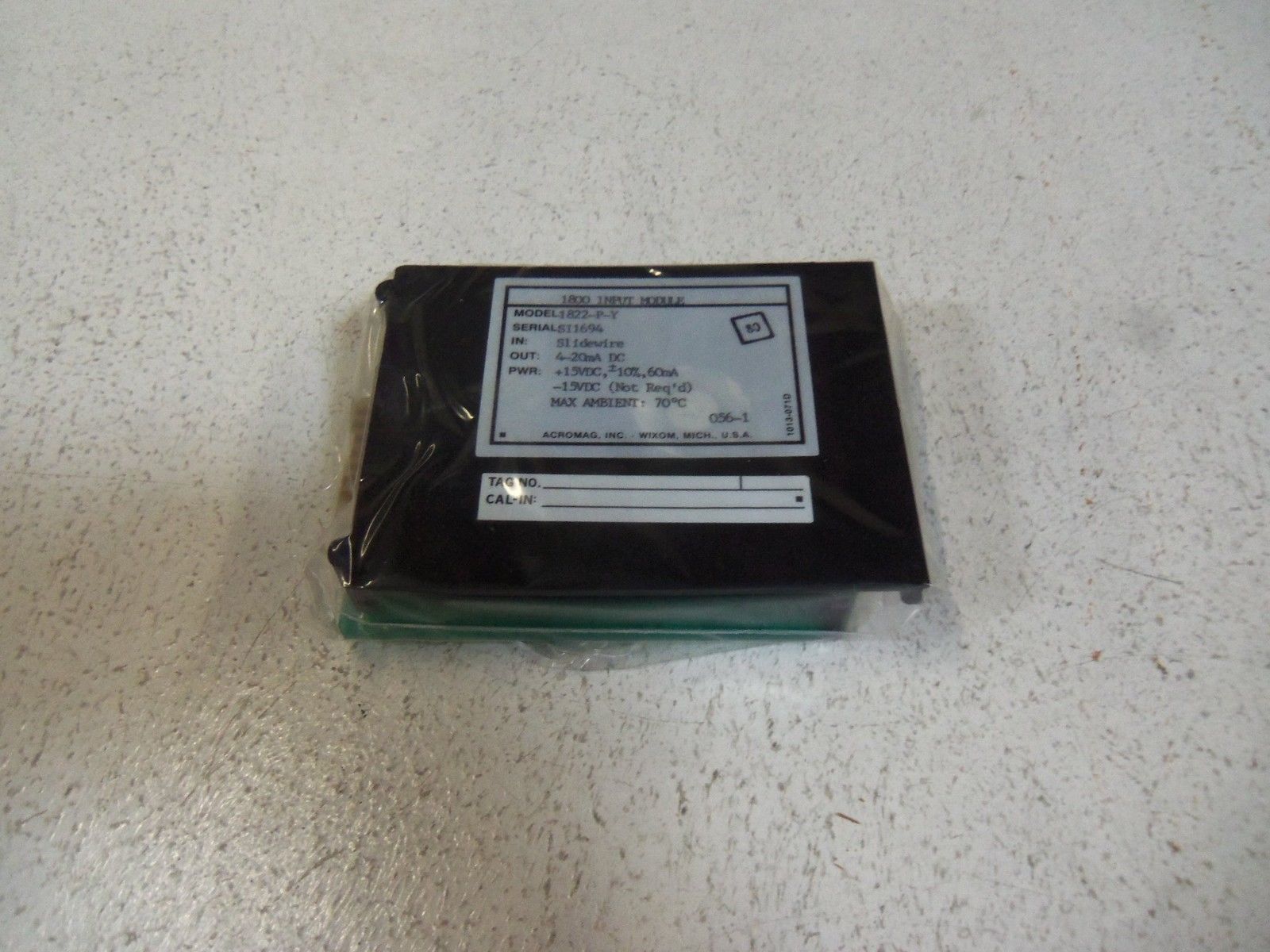 ACROMAG INPUT MODULE 1822-P-Y NSMP