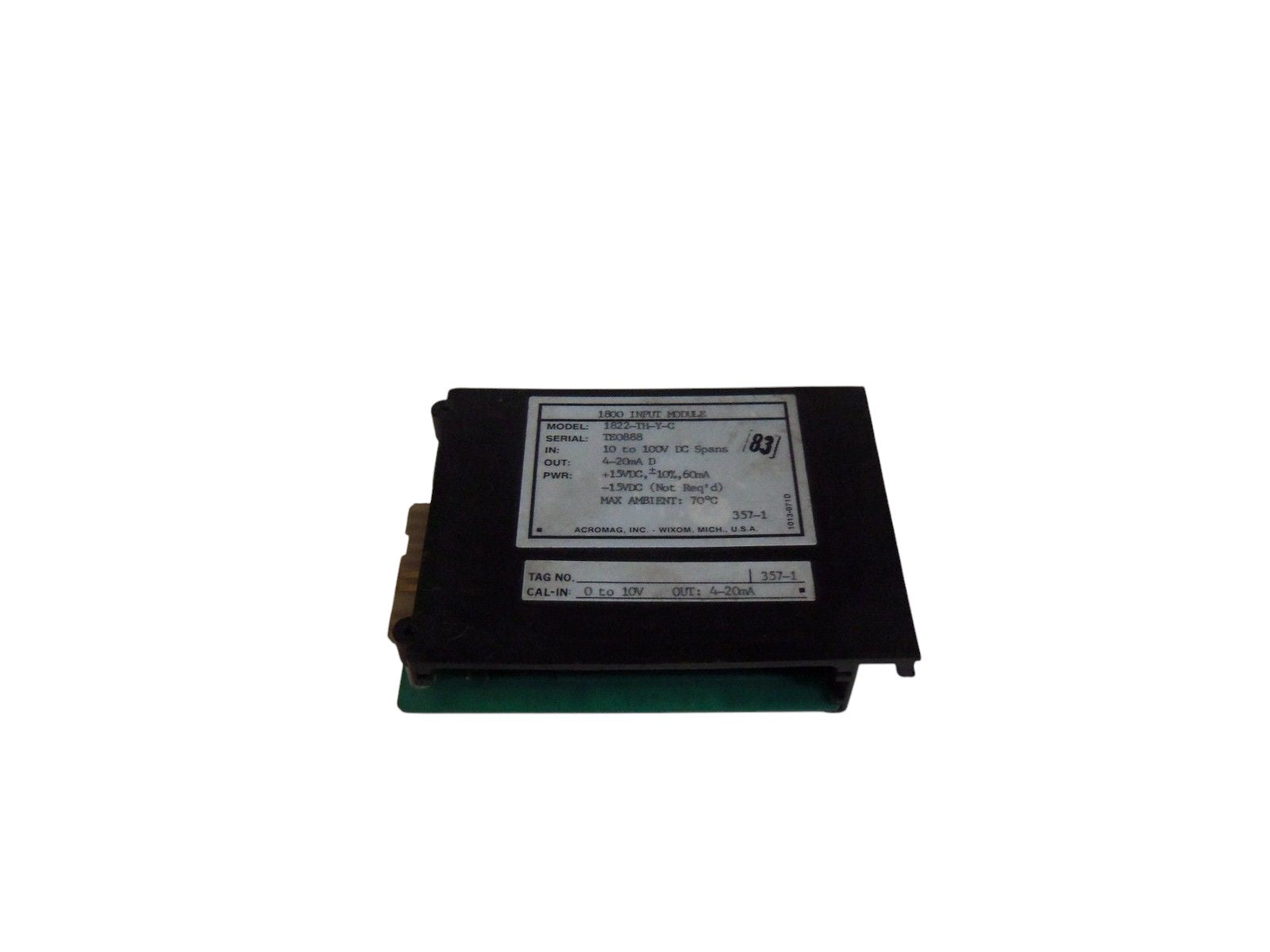 ACROMAG INPUT MODULE 1822-TH-Y-C UNMP