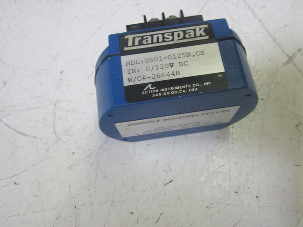 ACTION INSTRUMENTS T601-0125N-CS TRANSMITTER 120VAC UNMP