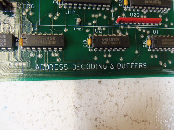 ADDRESS DECODING & BUFFERS A/D GAIN CONTROL COUNTER TIMER CARD ADA-8 REV.BUNMP