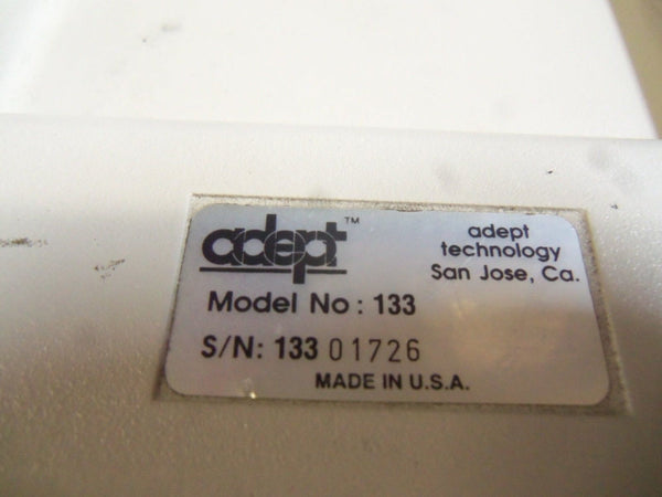 ADEPT 10133-21000 REV. D OPERATOR INTERFACE UNMP