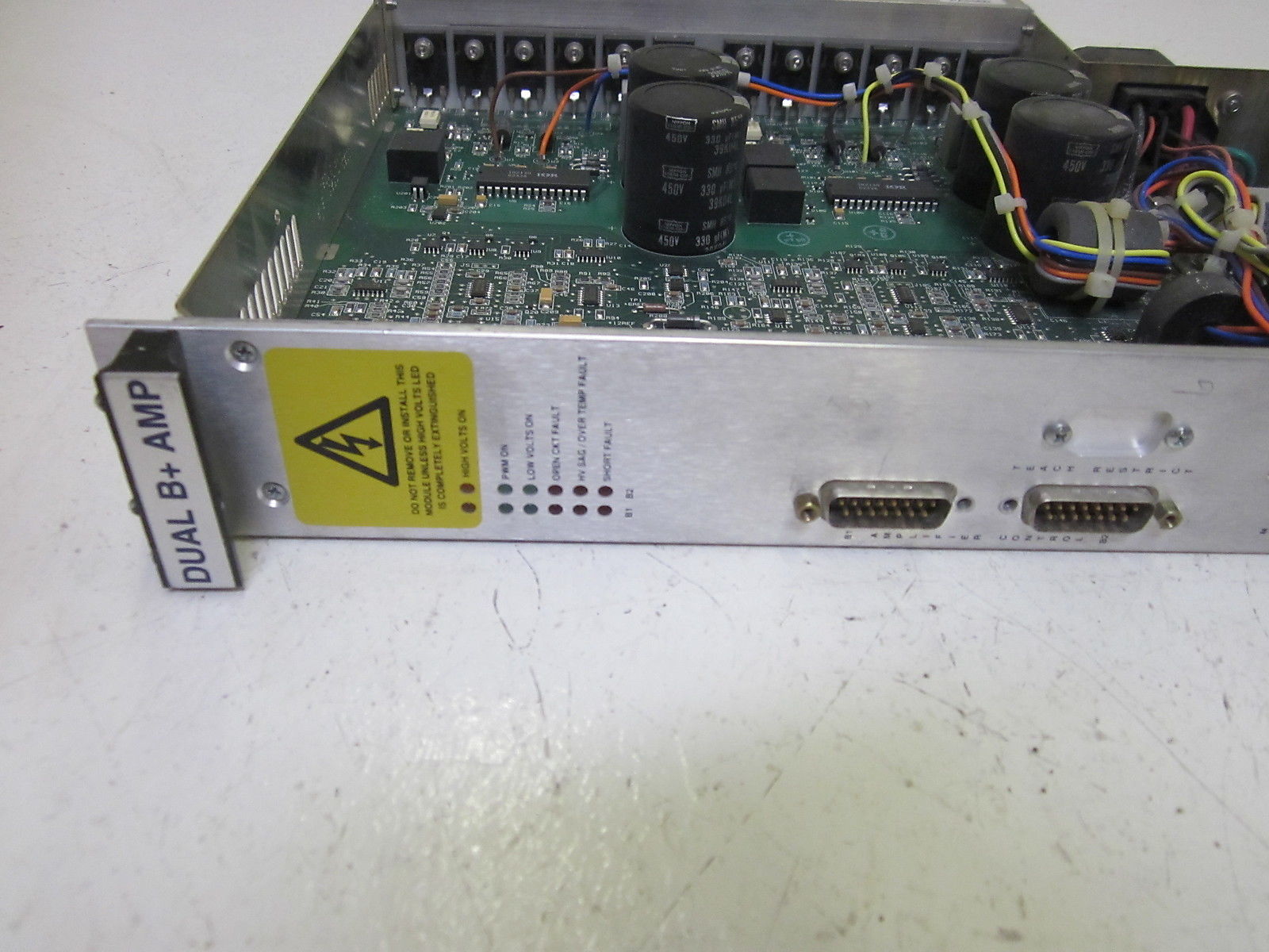 ADEPT TECHNOLOGY 10338-53100 REV.G B+ AMPLIFIER MODULE  UNMP