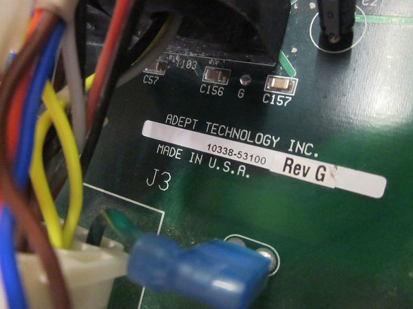 ADEPT TECHNOLOGY 10338-53100 REV.G B+ AMPLIFIER MODULE  UNMP