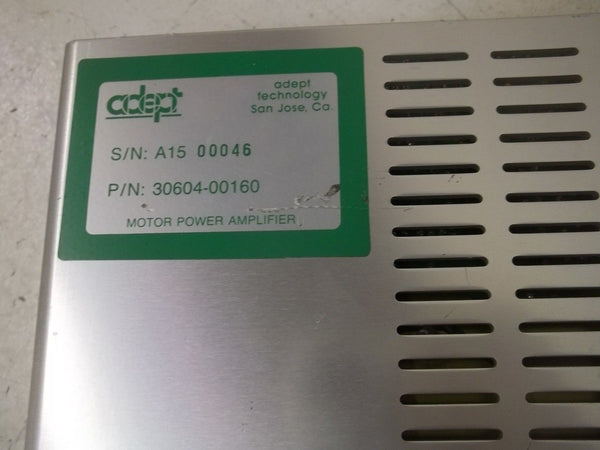ADPET TECHNOLOGY 30604-00160 MOTOR POWER AMPLIFIER UNMP