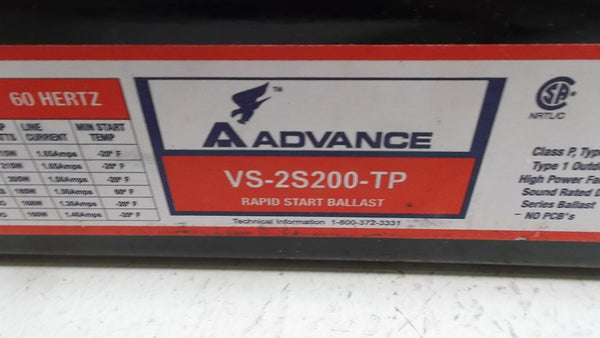 ADVANCE BALLAST VS2S00TP NSMP