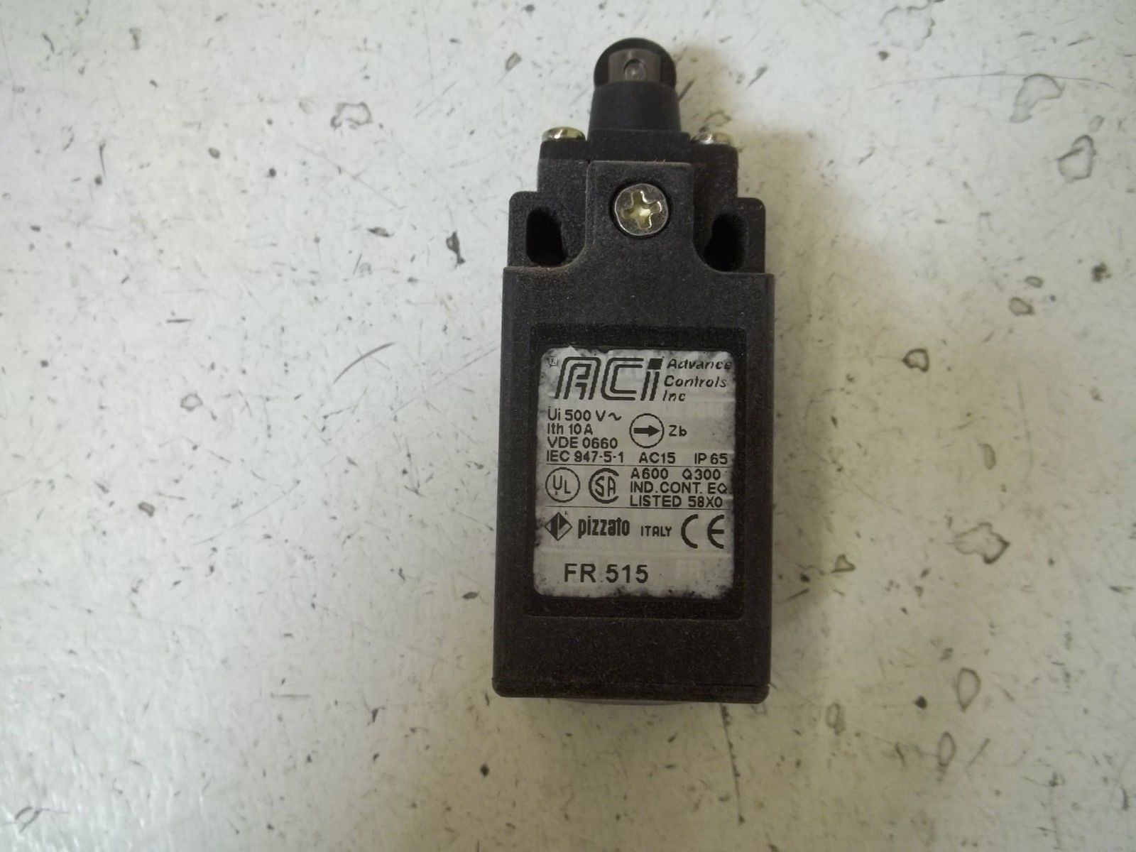 ADVANCE CONTROLS INC.  FR515 LIMIT SWITCH NSMP