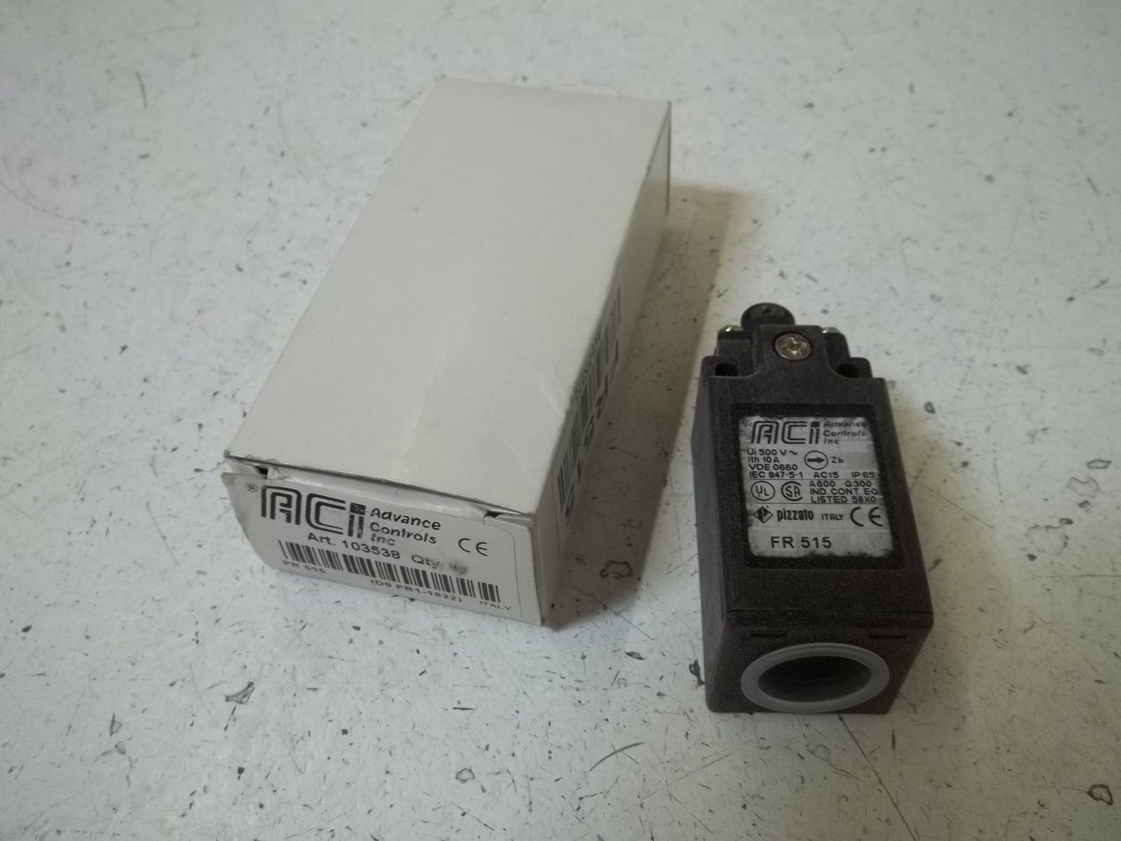 ADVANCE CONTROLS INC.  FR515 LIMIT SWITCH NSMP