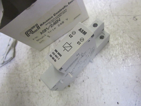 ADVANCED CONTROLS, INC. ASM/240V SHUNT TRIP 240V NSMP