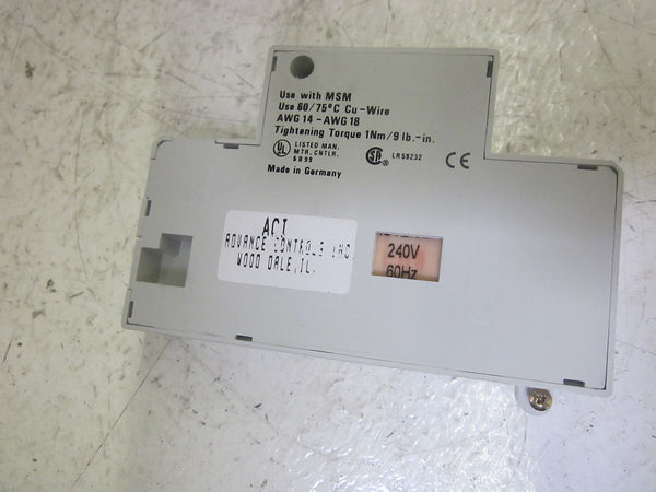 ADVANCED CONTROLS, INC. ASM/240V SHUNT TRIP 240V NSMP